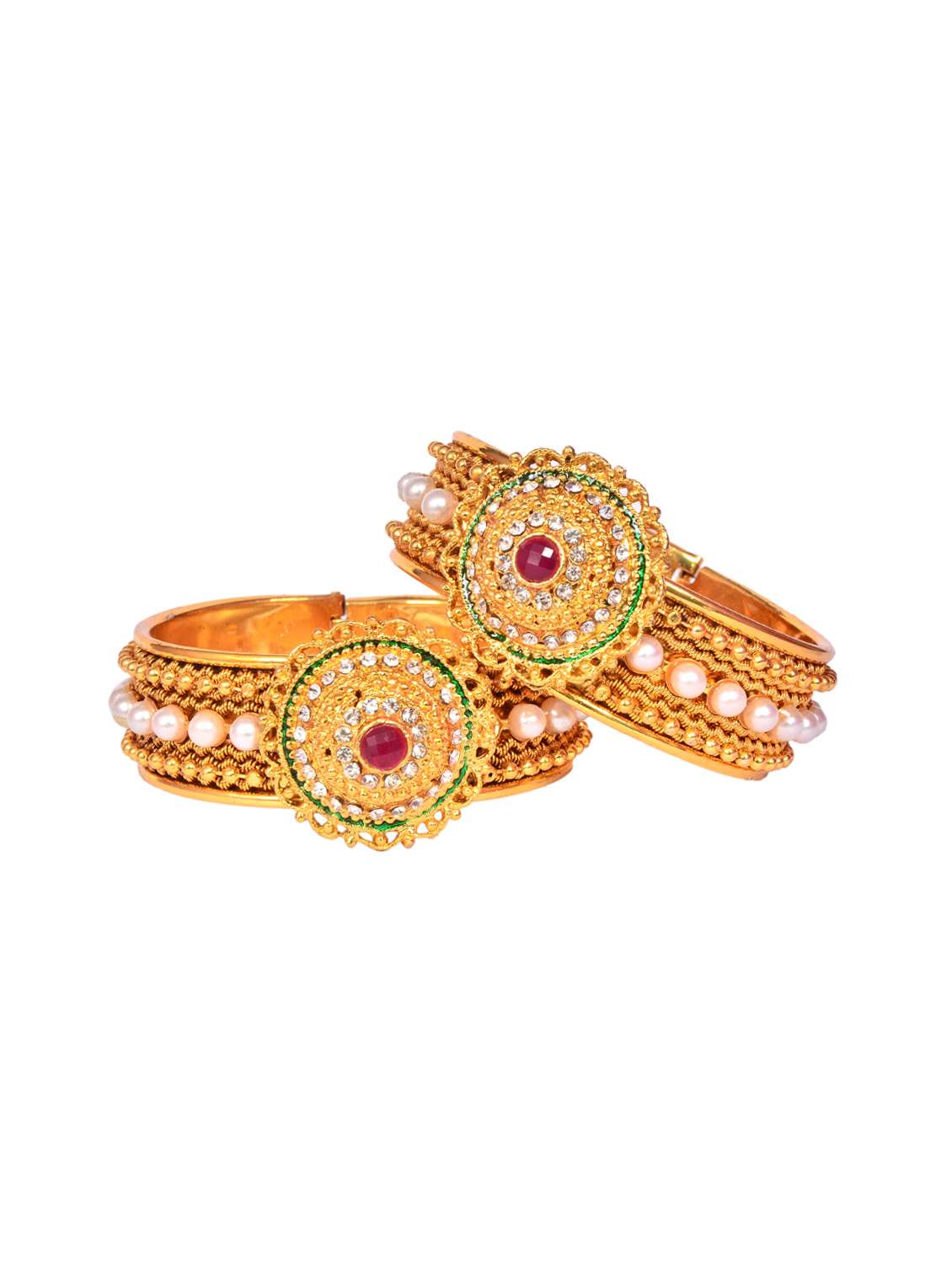 gold brass bangle