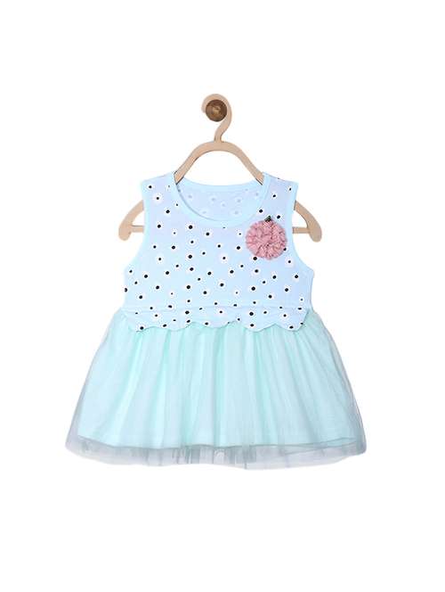 blue net frock - 14592409 -  Standard Image - 0