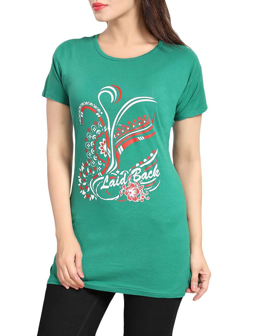 round neck tee - 14609387 - Zoom Image - 0