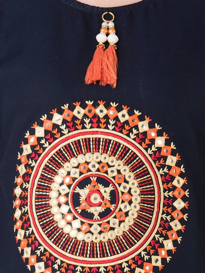 solid straight kurta - 14615213 - Standard Image - 3