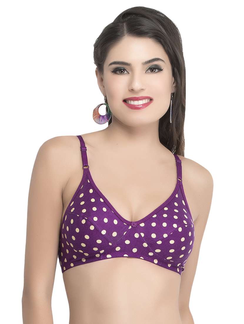 set of 3 polka dots minimizer bra - 14617741 -  Standard Image - 5