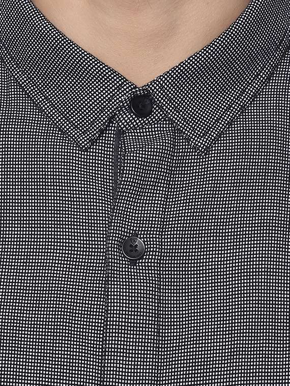 grey cotton casual shirt - 14626031 -  Standard Image - 3