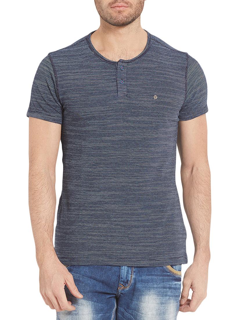 blue cotton t-shirt - 14626059 - Zoom Image - 0