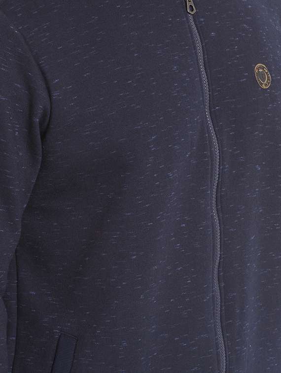 navy blue cotton casual jacket - 14626066 -  Standard Image - 3