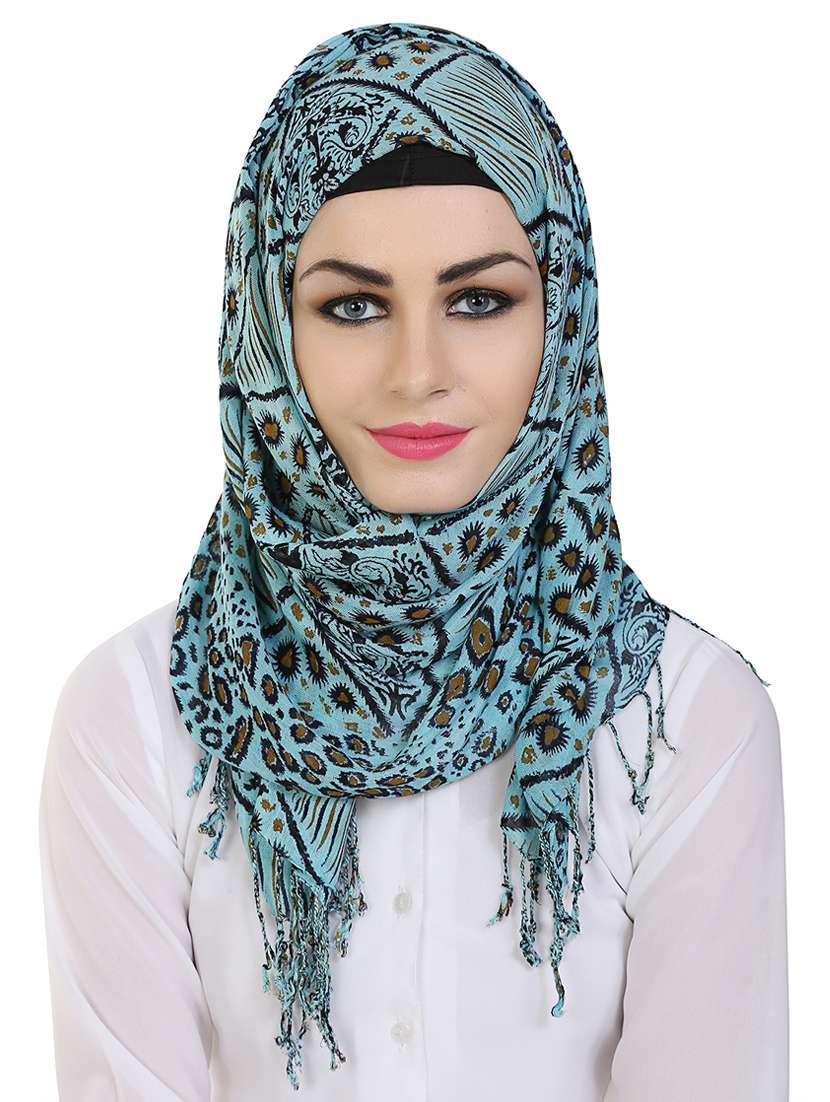 momin libas multi colored viscose stole - 14626510 - Zoom Image - 0