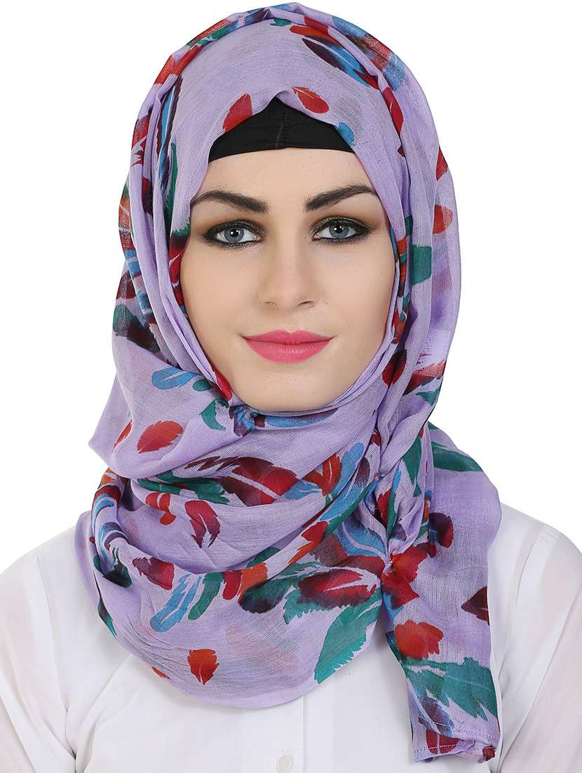 momin libas multi colored cotton stole - 14626513 -  Zoom Image - 0