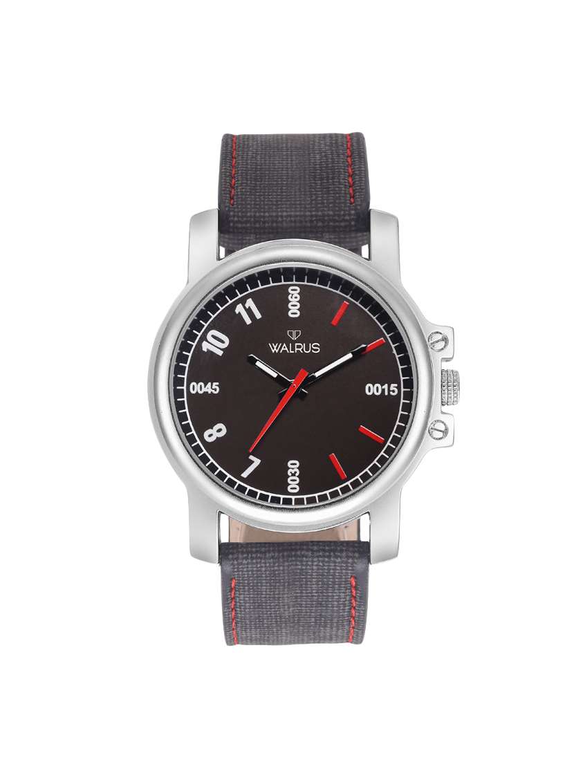walrus kyle black color analog men watch-wwm-kyle-093407r