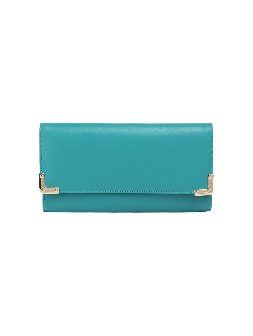 blue leatherette  wallet - 14631245 -  Zoom Image - 0