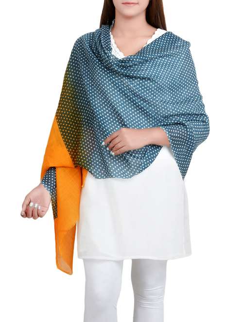 women's polka dots print stole - 14634633 - Standard Image - 0