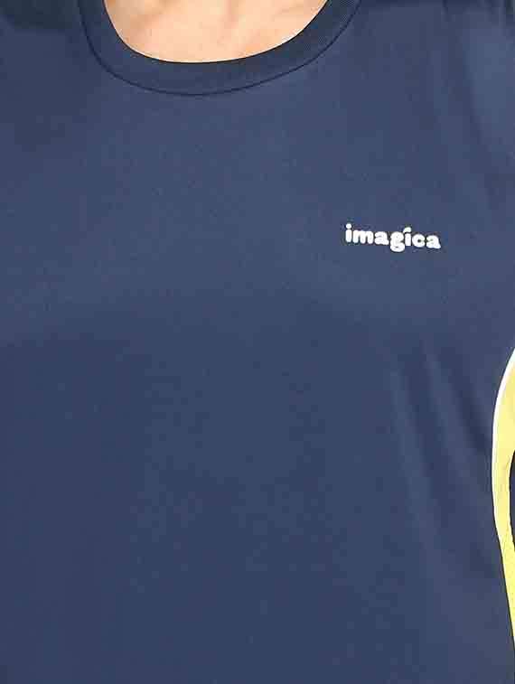 navy blue polyester t-shirt - 14640447 - Standard Image - 3