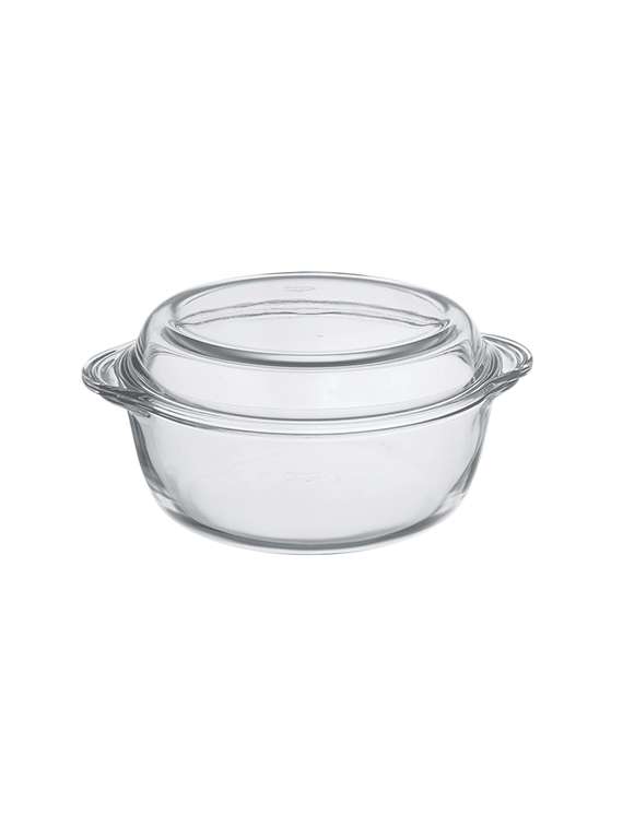 pasabahce borcam round cass.with cover 1000 cc