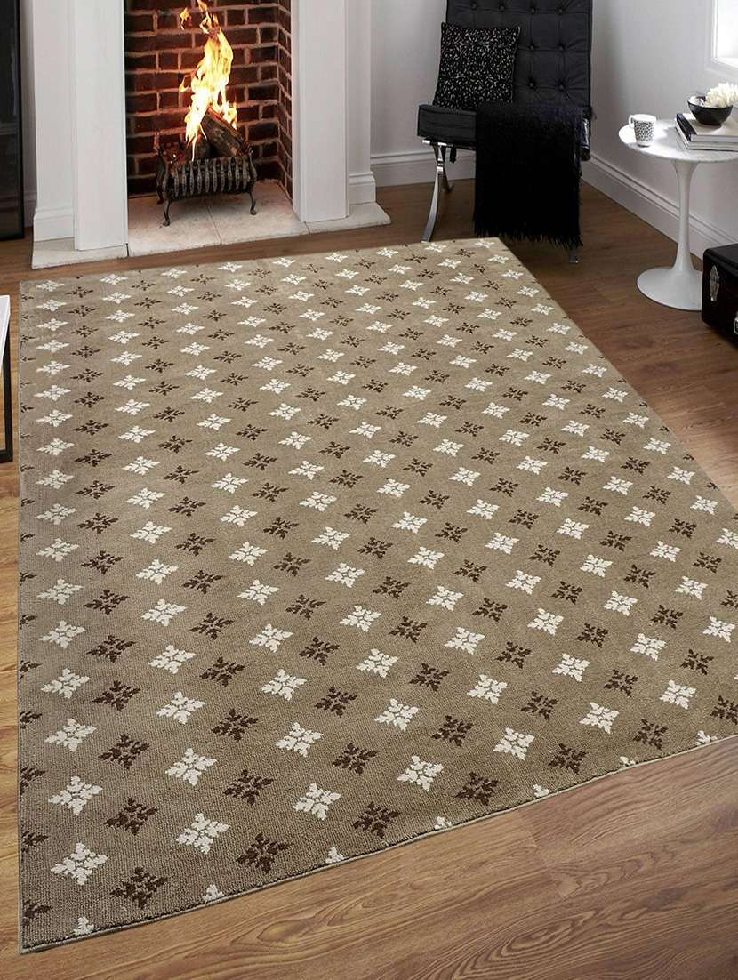 100% micro polyester super soft heavy duty unique design floor carpet. size is 6x9 feet - 14655383 -  Zoom Image - 0