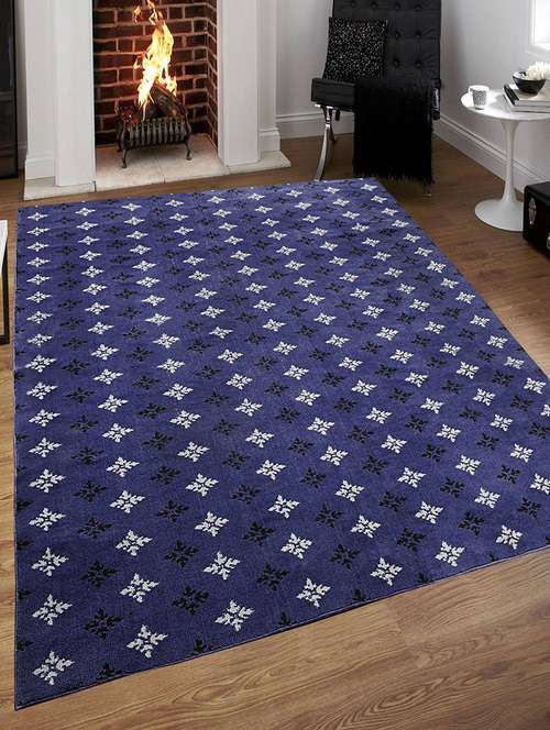 100% micro polyester super soft heavy duty unique design floor carpet. size is 6x9 feet - 14655384 -  Standard Image - 0