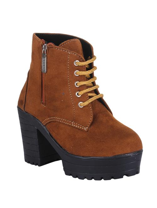 tan suede ankle boot - 14657048 -  Standard Image - 0