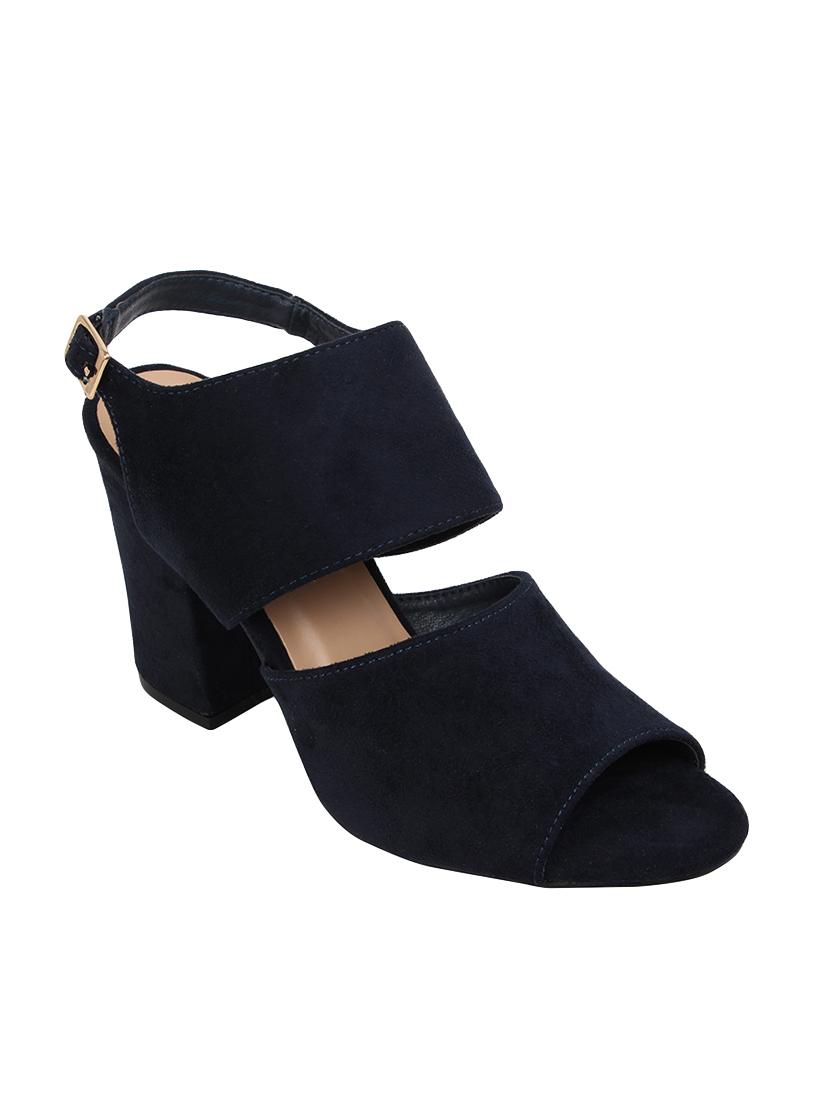 navy back strap sandal - 14664380 -  Zoom Image - 0