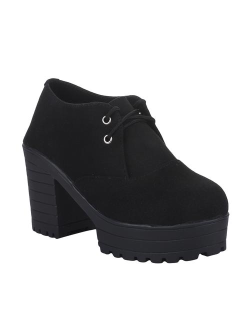 black lace-up ankle boot - 14664820 - Standard Image - 0