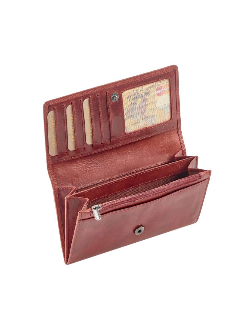 red leather regular clutch - 14666967 -  Standard Image - 3