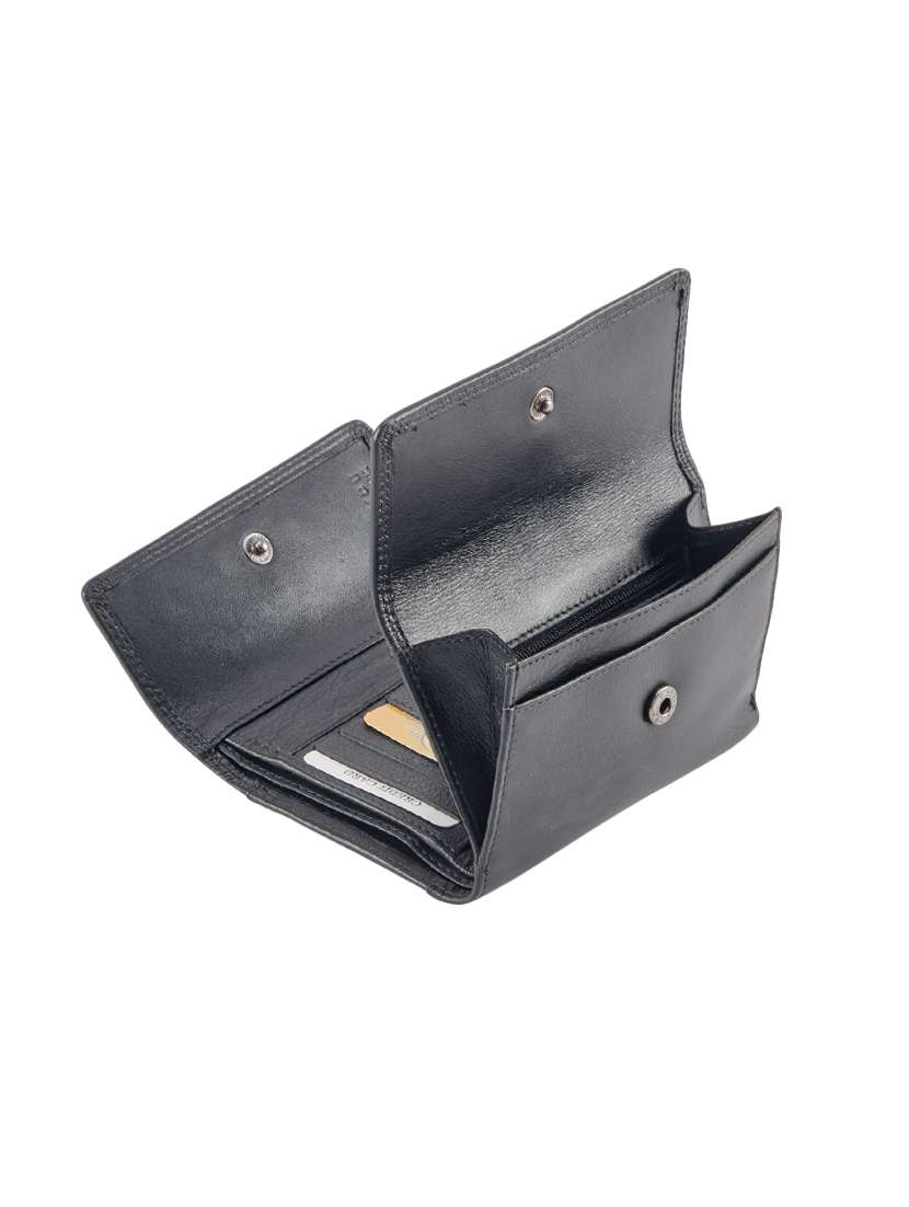 black leather wallet - 14666972 - Standard Image - 3
