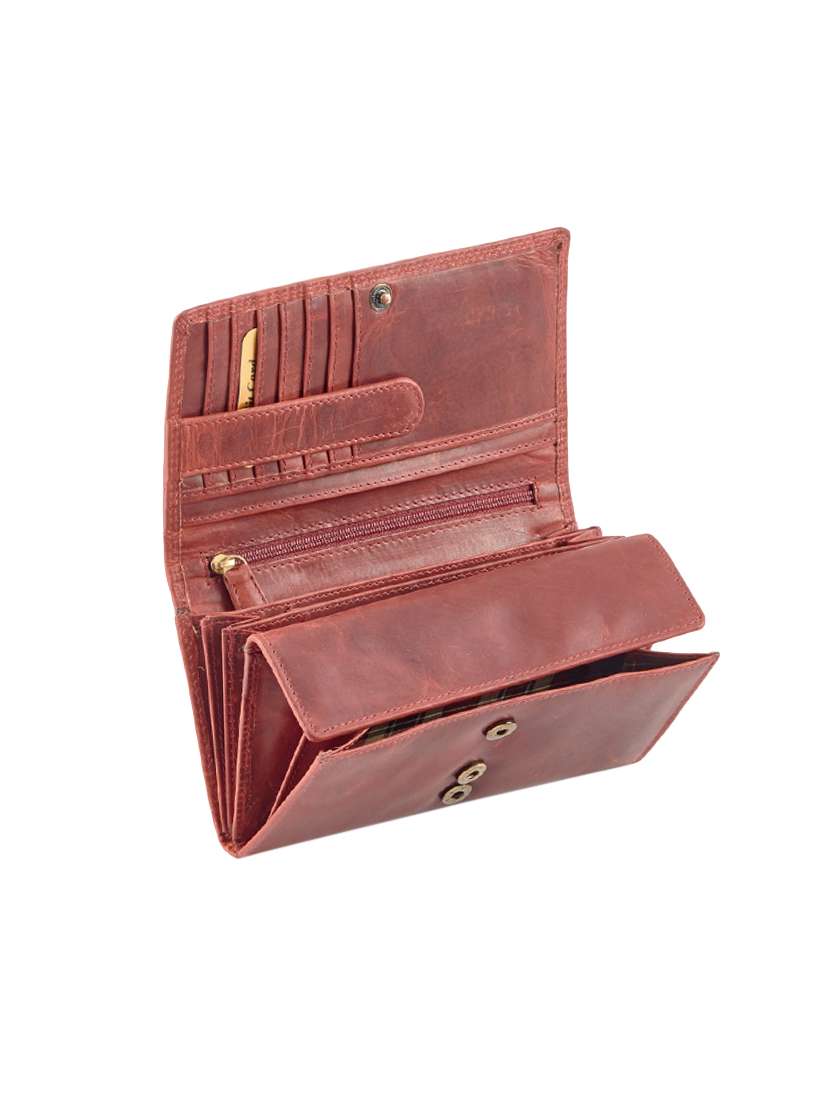 red leather wallet - 14666985 - Standard Image - 3