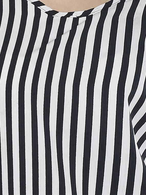 multi colored striped top - 14669193 -  Standard Image - 3