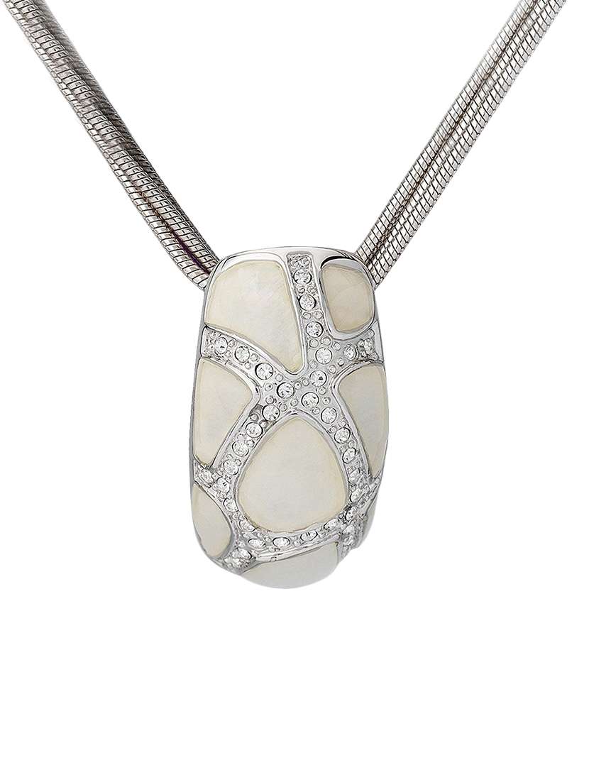 silver plated pendant