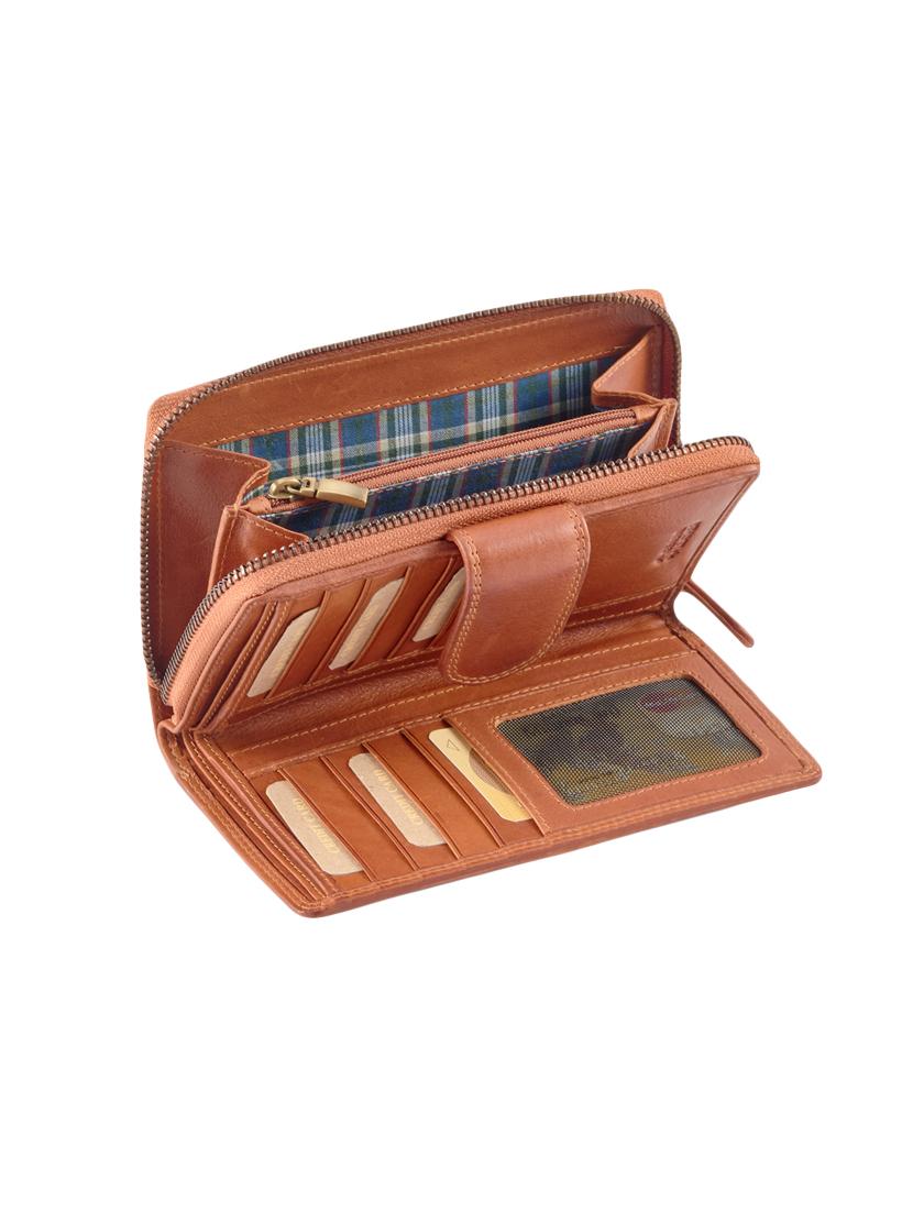 brown leather wallet - 14674738 - Standard Image - 3