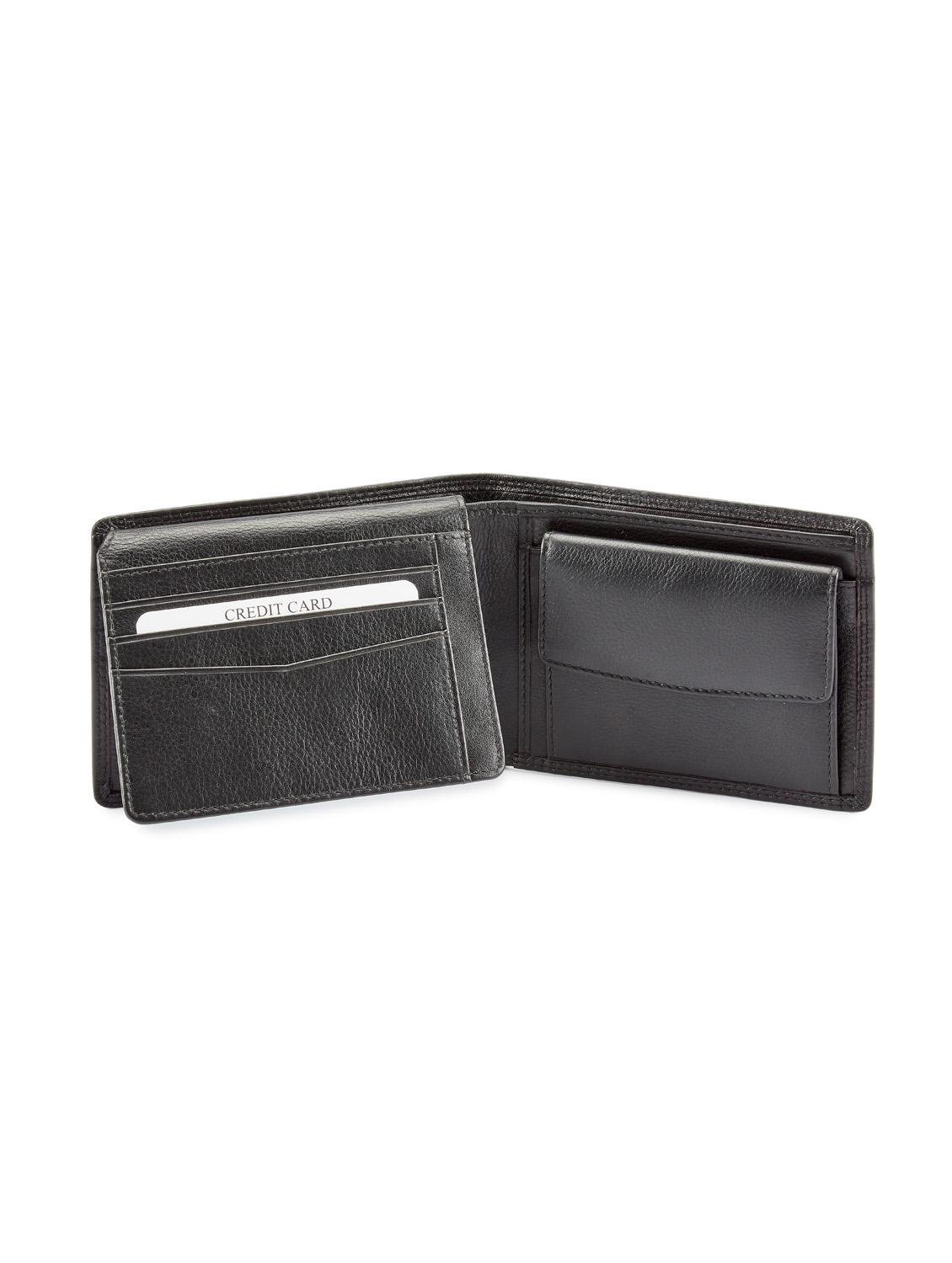black leather wallet - 14675845 - Standard Image - 3