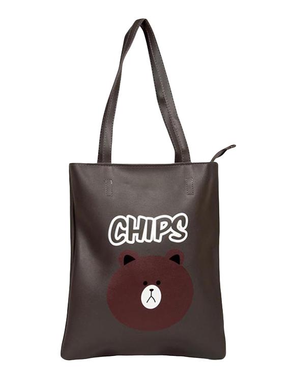 brown leather handbag - 14677549 - Zoom Image - 0