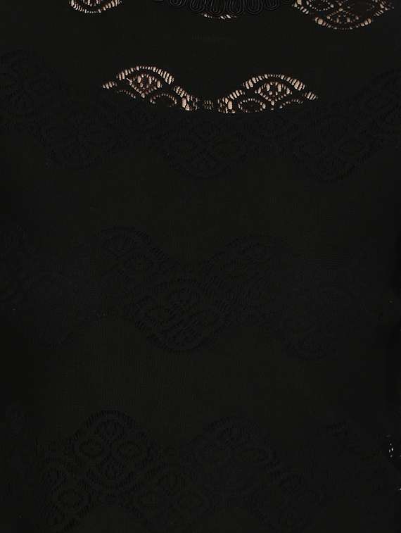 mock neck laced top - 14679289 -  Standard Image - 3