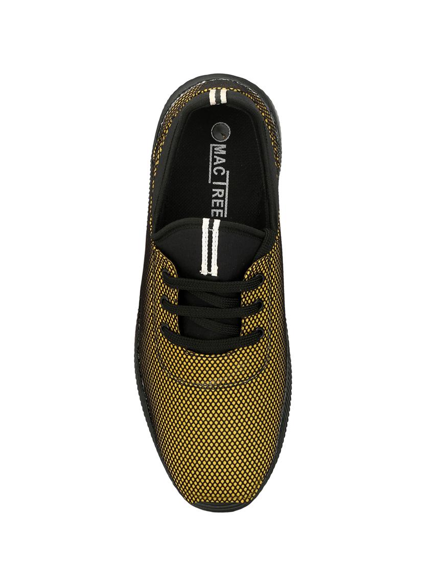 yellow mesh lace up shoe - 14704194 - Standard Image - 3