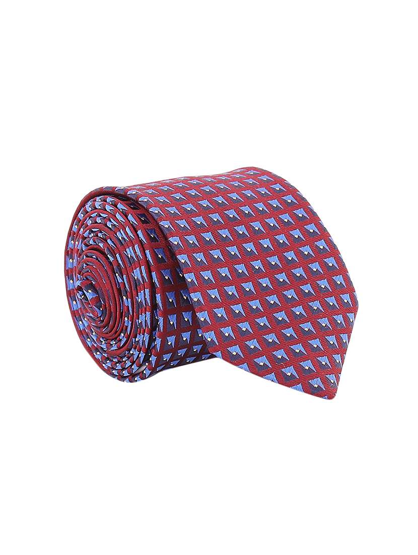 blue satin tie