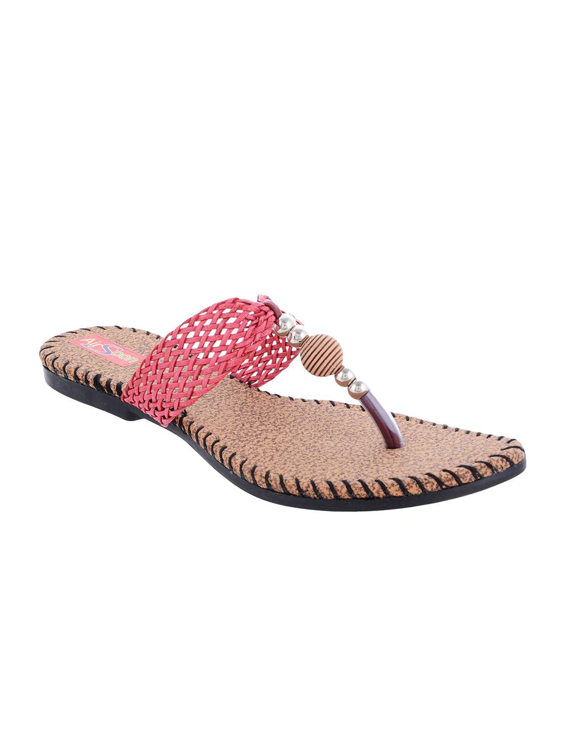 pink toe separator  sandal