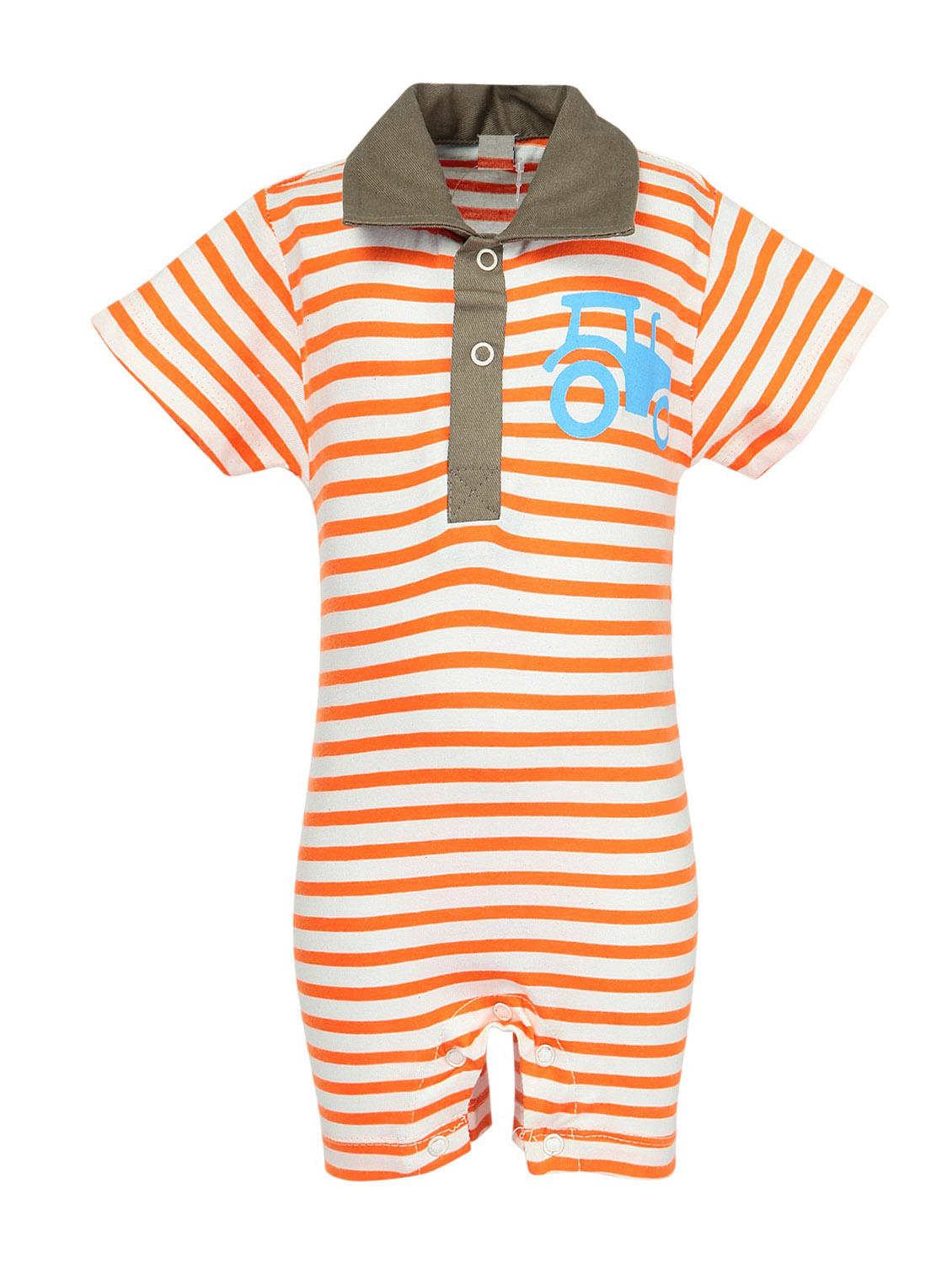 orange cotton romper - 14718092 - Zoom Image - 0