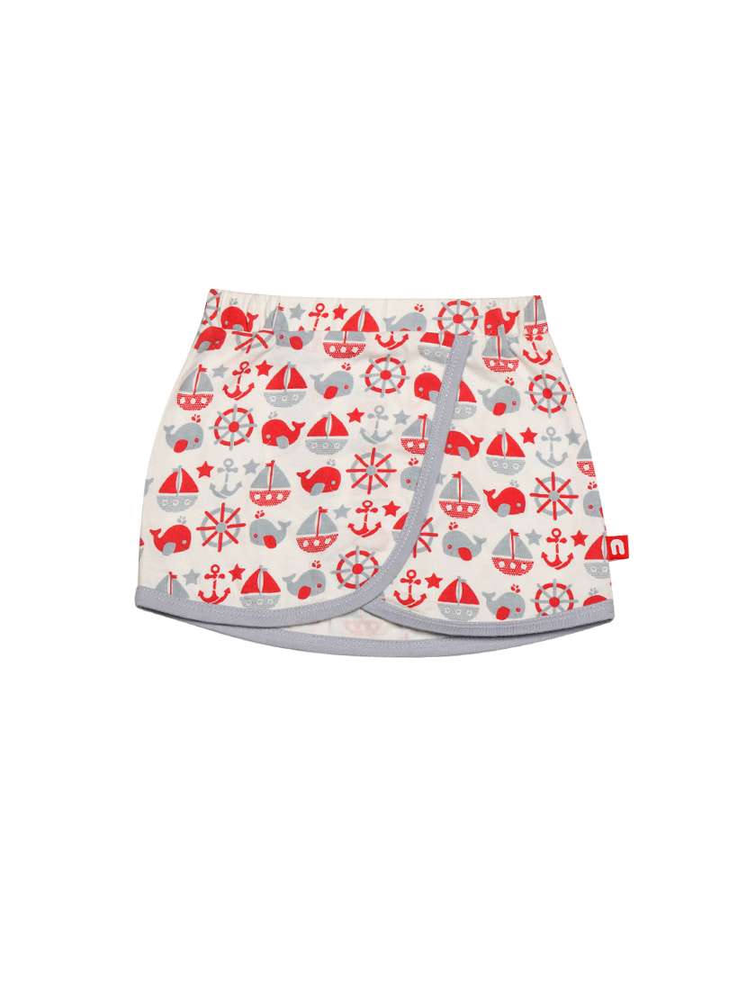 blue printed shorts set - 14720652 -  Standard Image - 3