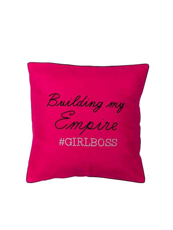 girl boss cushion cover