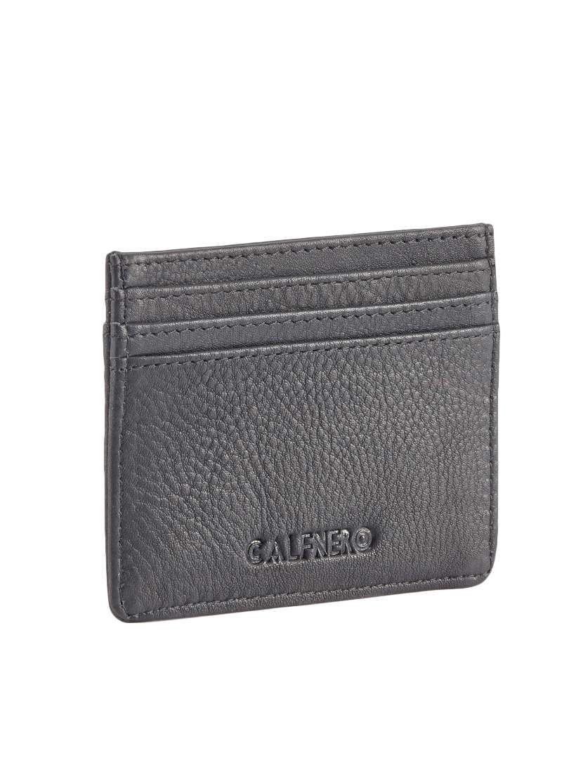 black leather card holder - 14727926 -  Standard Image - 3