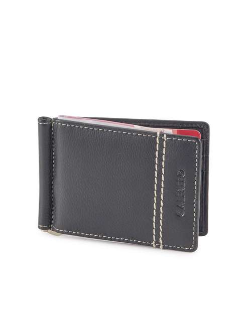 black leather wallet - 14727936 - Standard Image - 0