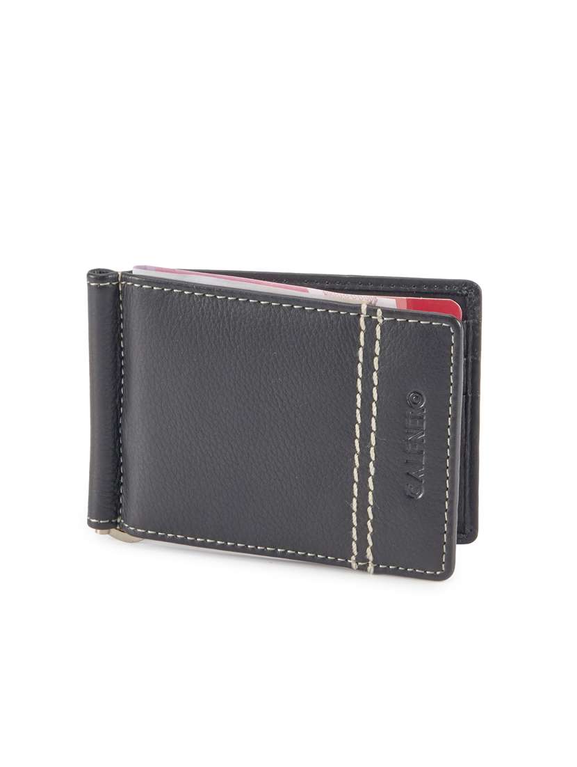 black leather wallet - 14727936 - Zoom Image - 0