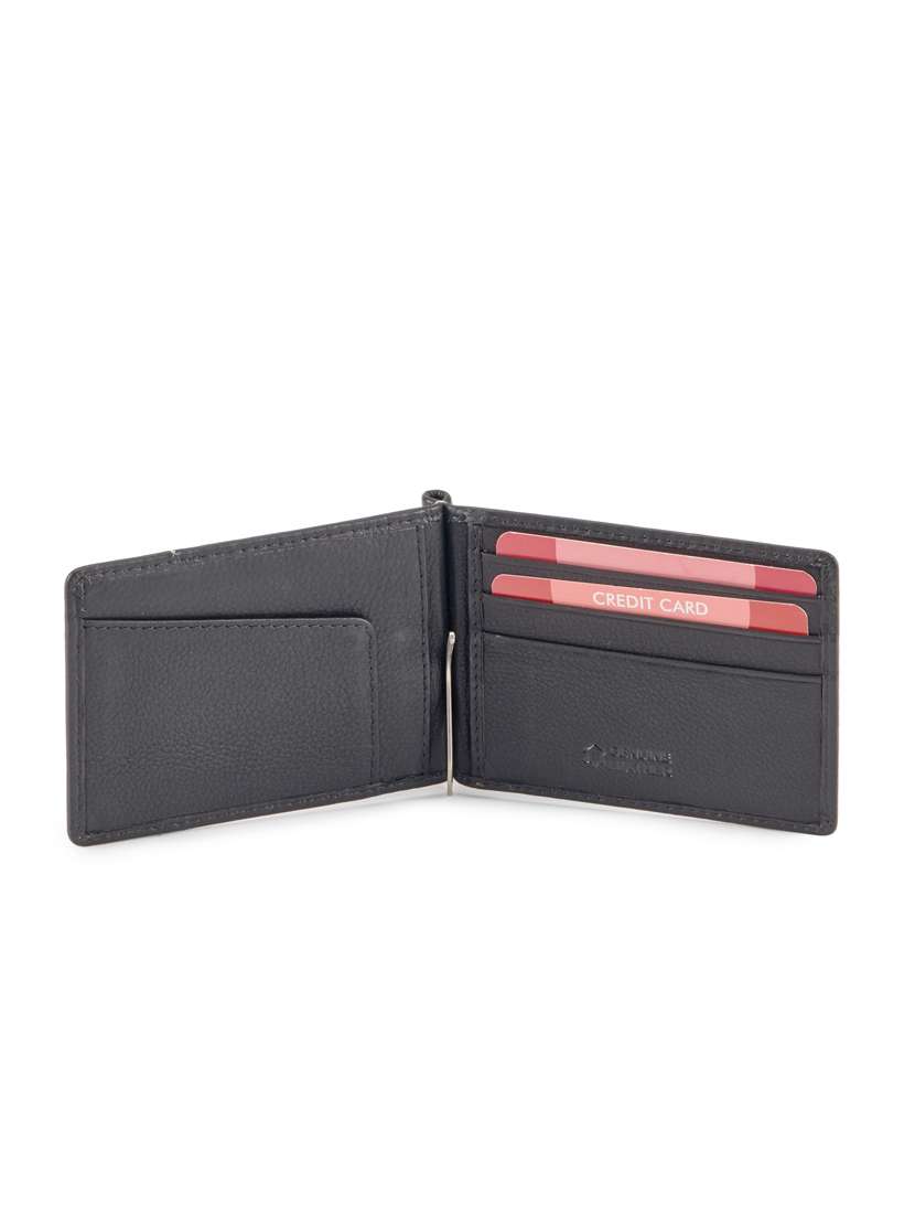 black leather wallet - 14727936 - Standard Image - 3