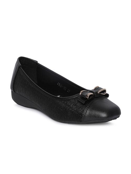 black satin slip on ballerina - 14732036 -  Standard Image - 0