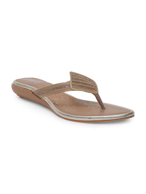 brown toe separator sandal - 14732050 - Standard Image - 0