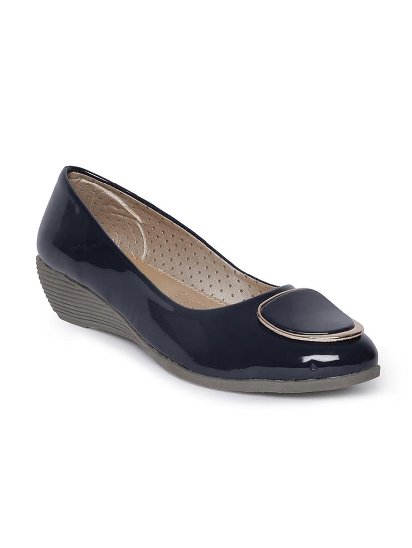 zachho black imported patent women's wedges - 14732084 - Zoom Image - 0