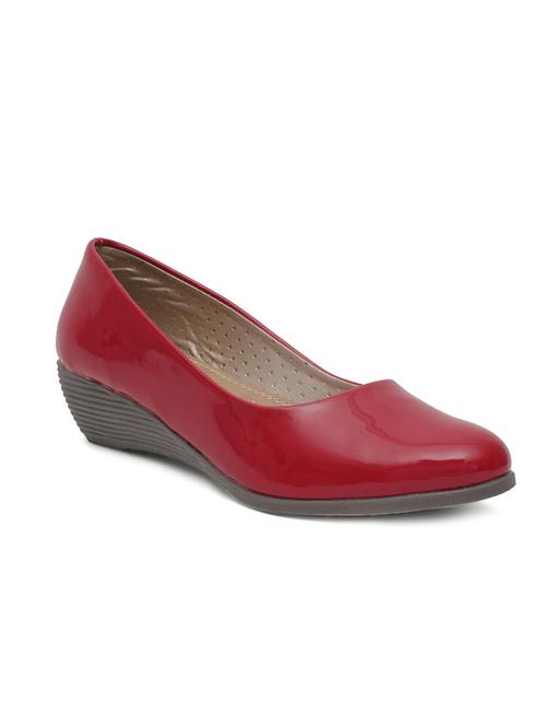 red patent leather slip on formal shoes - 14732090 -  Standard Image - 0