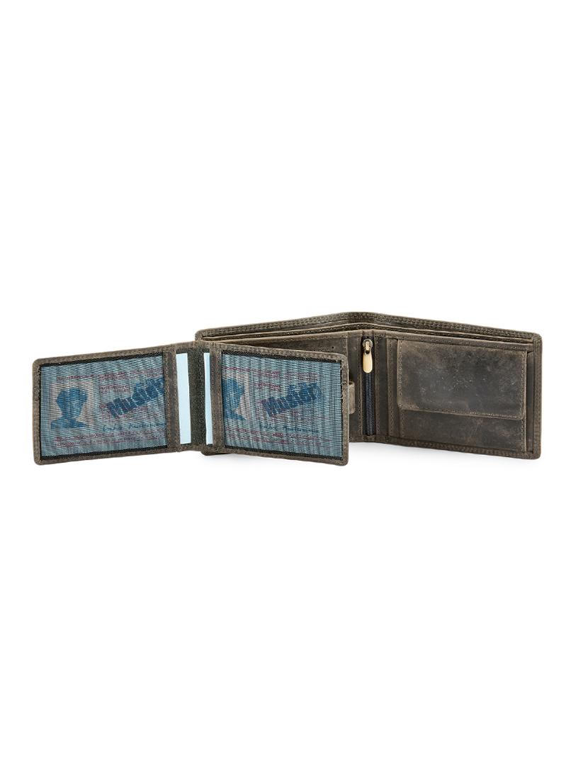 rust green leather wallet - 14734649 - Standard Image - 3