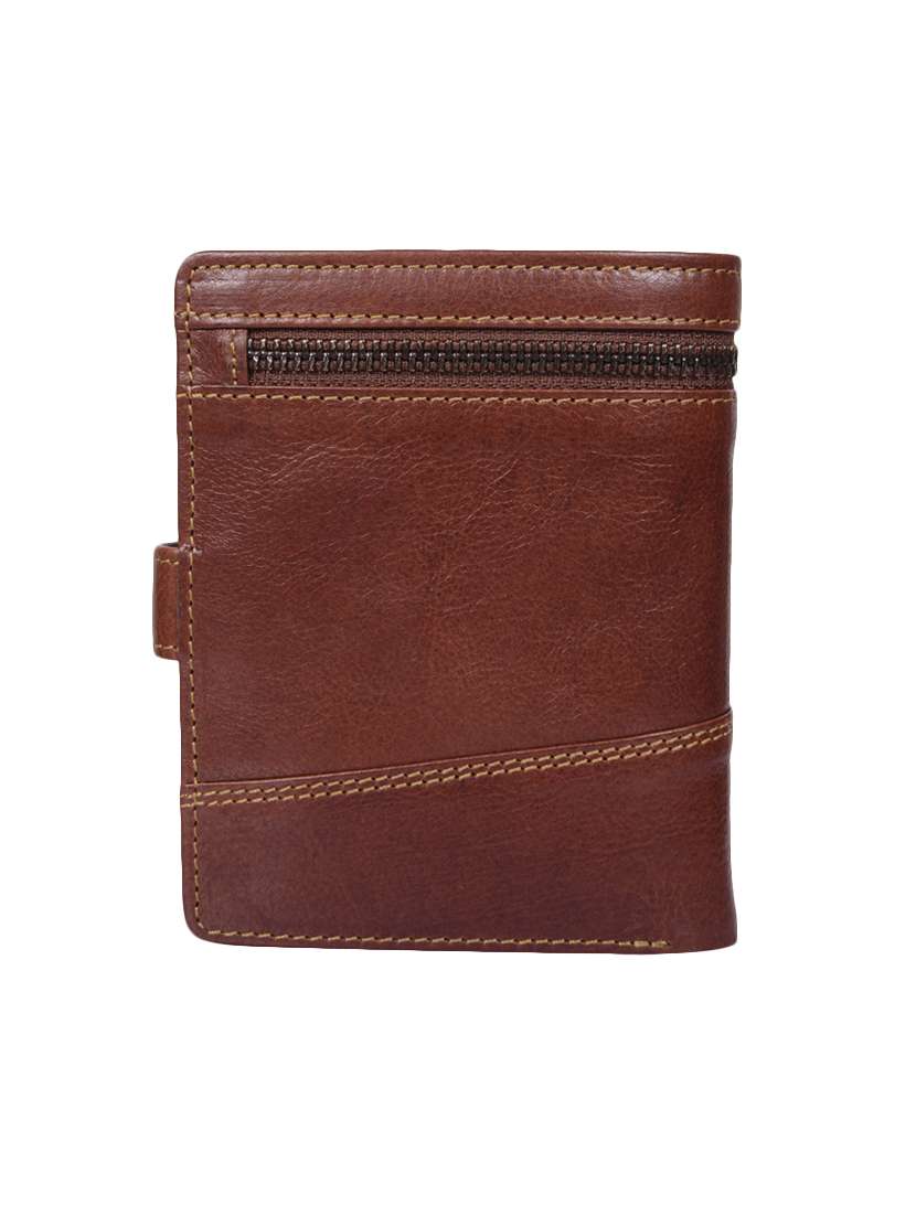 cognac leather wallet - 14734656 -  Zoom Image - 0