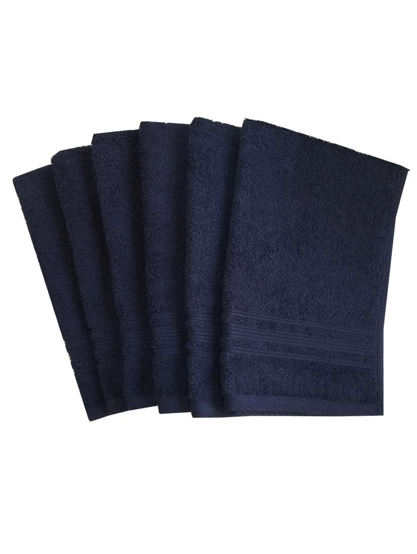 set of 6 super soft and fluffy hand towels