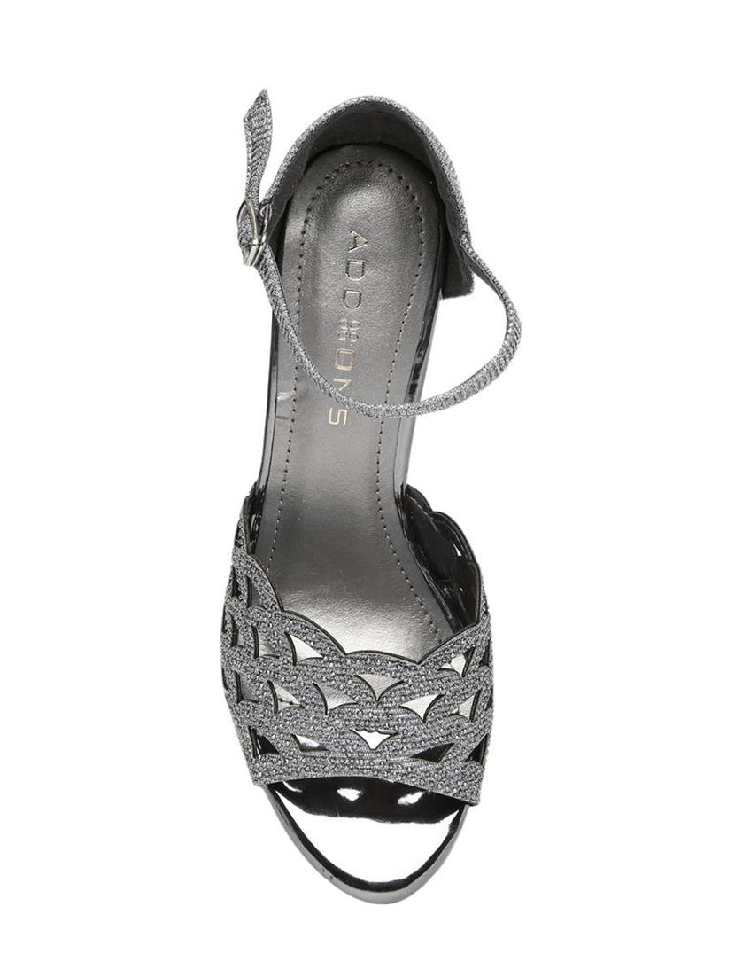 silver ankle strap sandal - 14741138 - Standard Image - 3