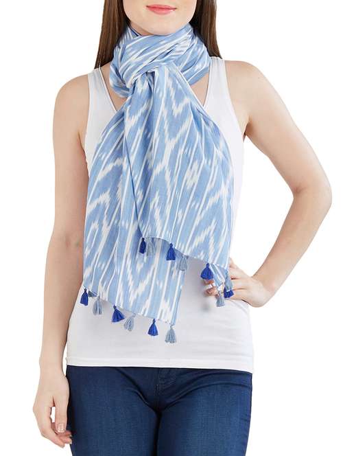 women's ikat print stole - 14741889 -  Standard Image - 0