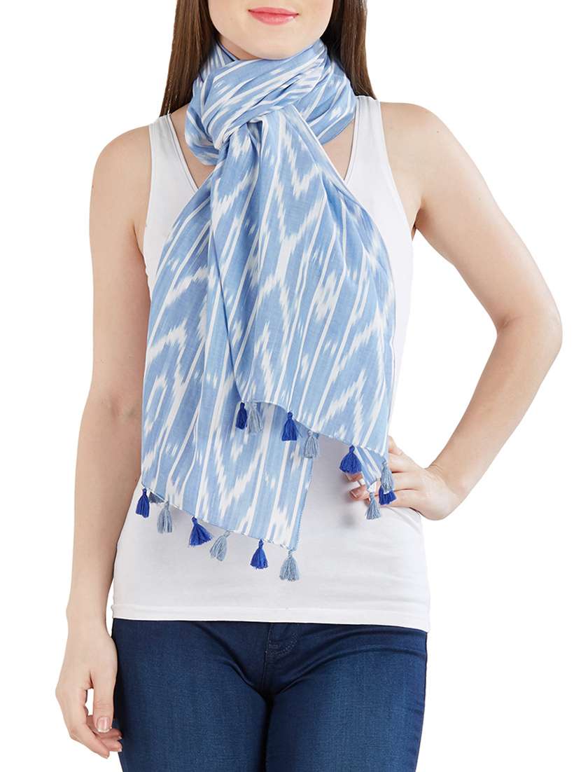 women's ikat print stole - 14741889 -  Zoom Image - 0