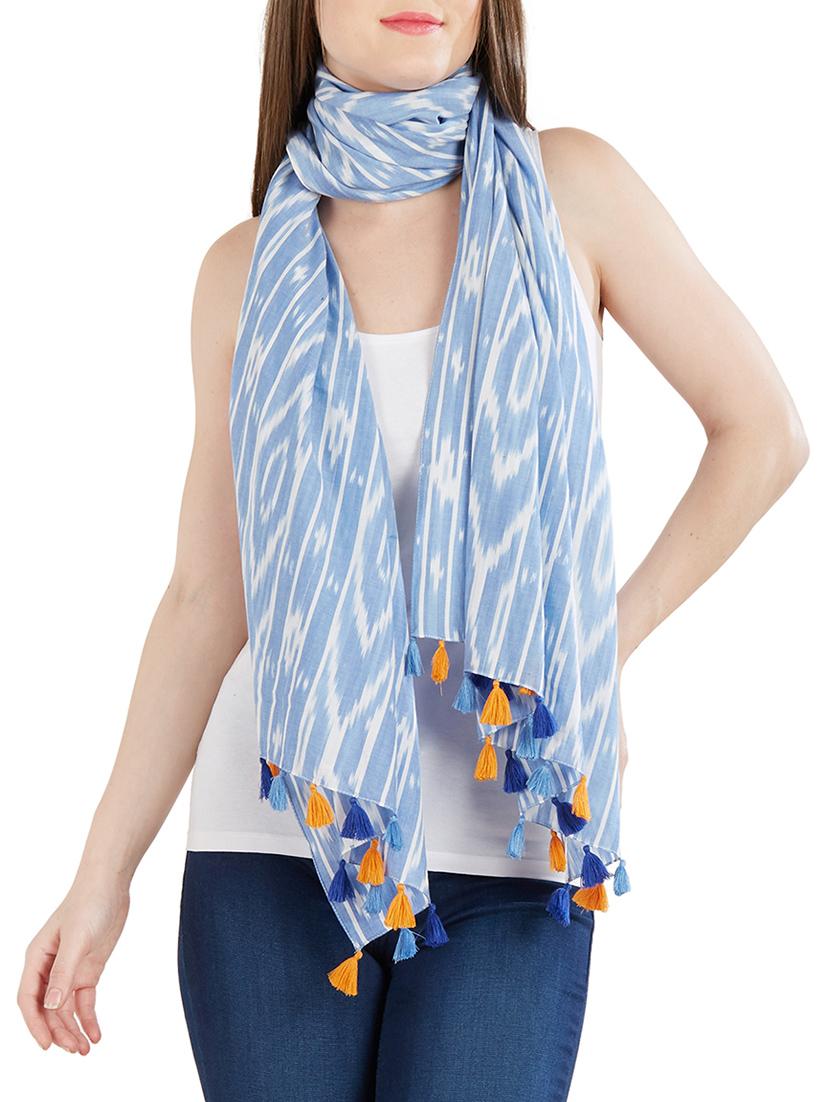 women's ikat print stole - 14741890 - Zoom Image - 0